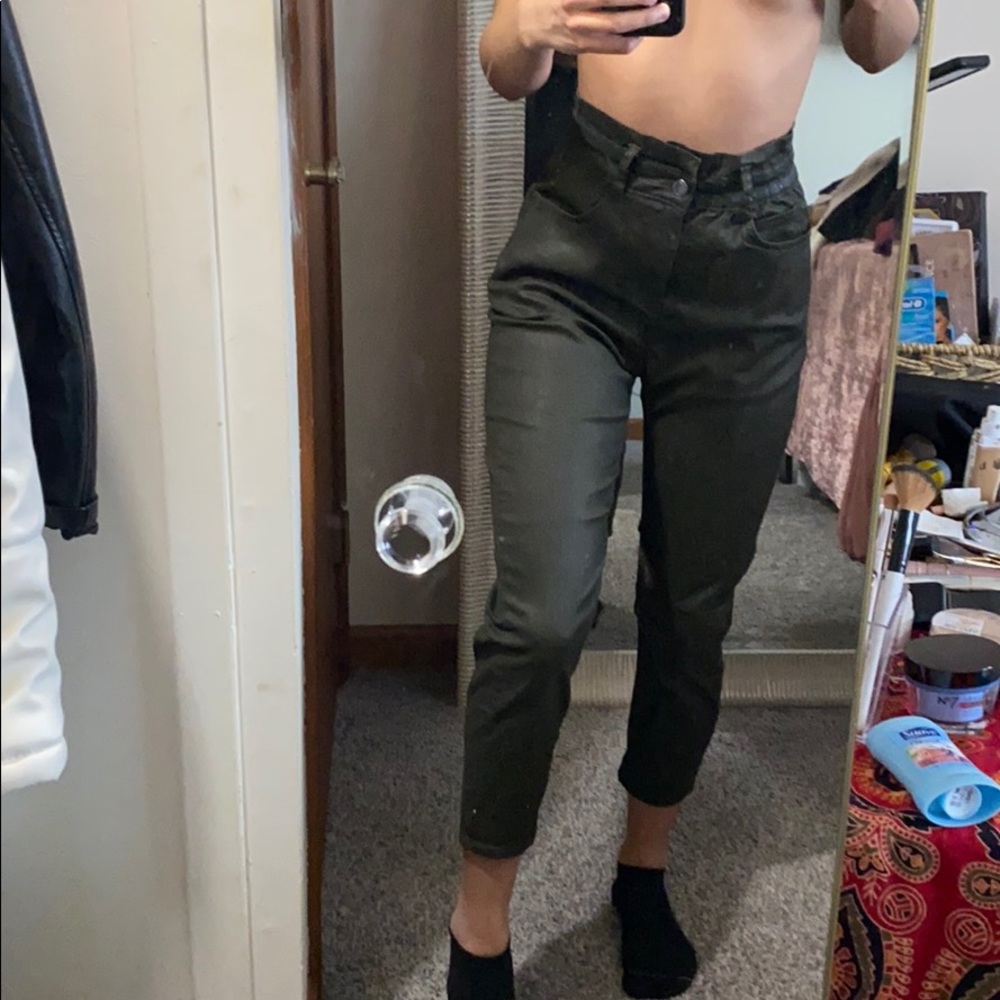 ZARA DARK GREEN PANTS